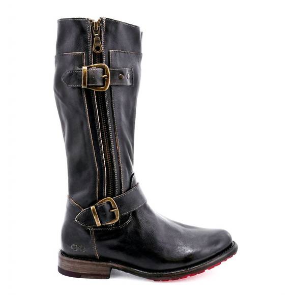 BEDSTU Shoes New Bedstu Womens Gogo Lug Tall Boot In Black Rustic